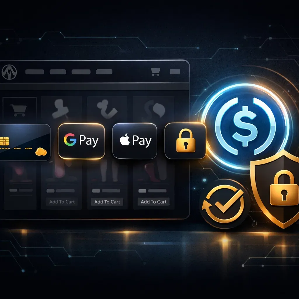 भारत में WooCommerce सेक्सटॉय स्टोर के लिए WcPay हाई रिस्क पेमेंट गेटवे, तुरंत USDC भुगतान के साथ