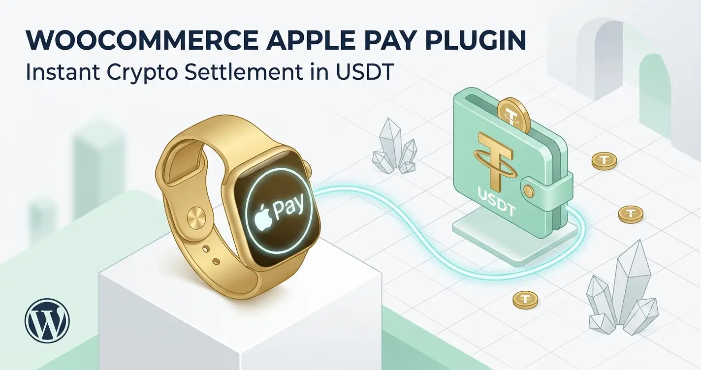 WooCommerce Apple Pay plugin checkout screen on mobile device