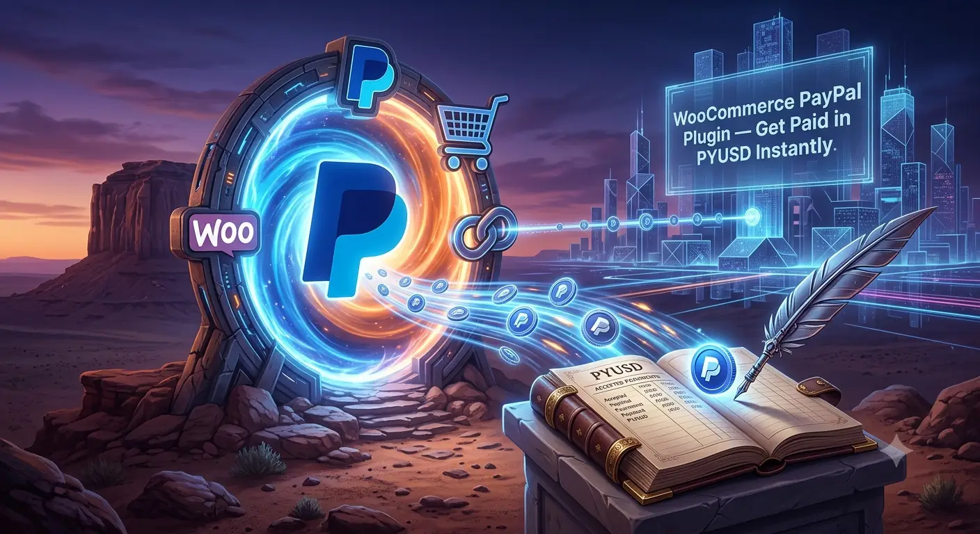 WooCommerce PayPal plugin PYUSD checkout configuration screen