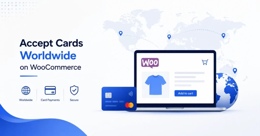accept cards worldwide on WooCommerce without Stripe or PayPal