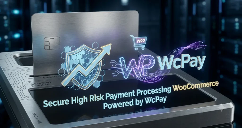 Secure high risk payment processing WooCommerce powered by WcPay plugin