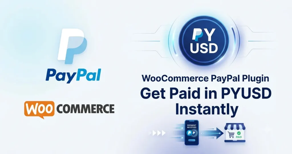 WooCommerce PayPal plugin PYUSD instant stablecoin payout setup